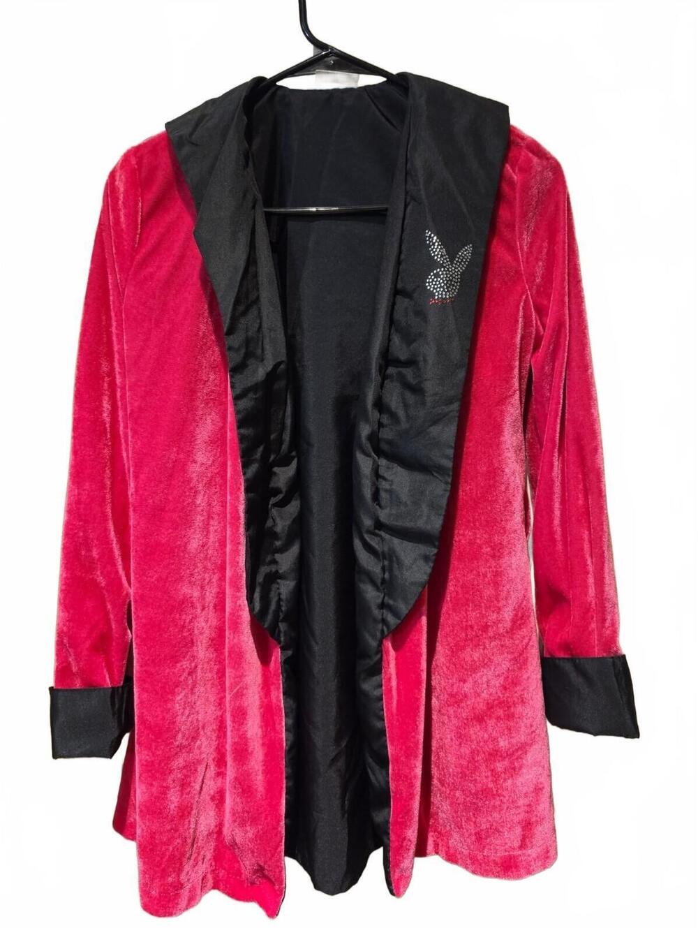 Rubies Vintage Women’s Hot Pink Playboy Jacket-costume Size XS/S. No Belt